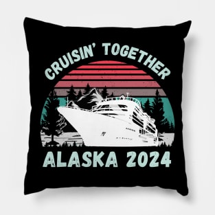 2024 Cruise Season Alaska Pillow