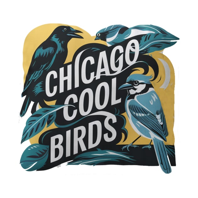 Chicago Cool Birds by alby store