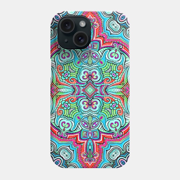 Flower Garden of Life - Bright Phone Case by Master Spektr