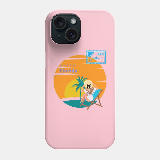 Valley of the palms Phone Case by Benjamin Customs