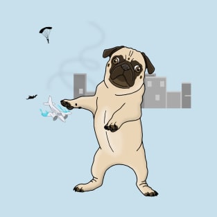 Attack of the Massive Pug!!! T-Shirt