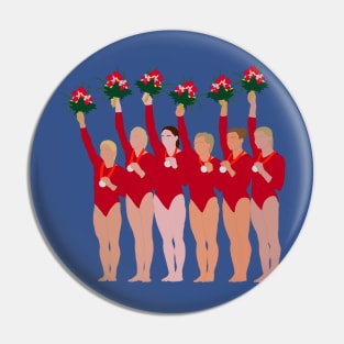 2008 Women’s Gymnastics Team Pin