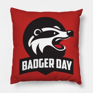 National Badger Day – October 6 Pillow