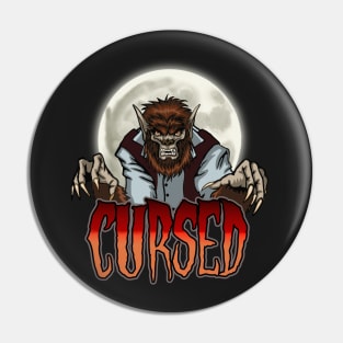 Werewolf Cursed Pin