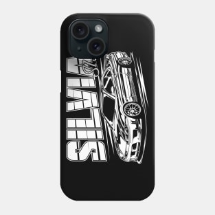 Silvia S15 (White Print) Phone Case