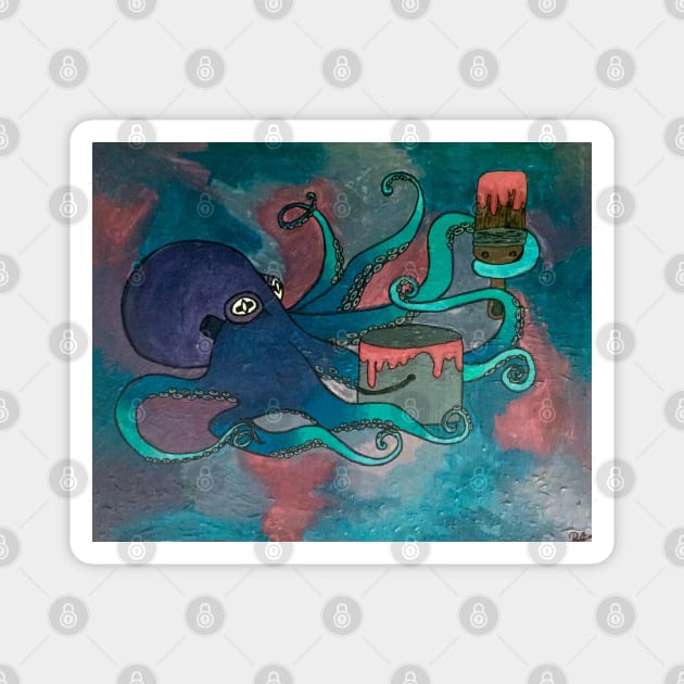 Octopus Magnet by Rororocker