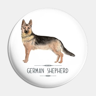 German Shepherd Pin