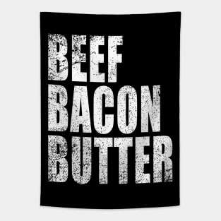 Beef Bacon Butter - Carnivore - Lion Diet - Weight Lifting Tapestry
