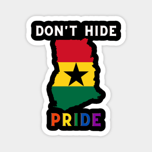 Don't Hide Pride Magnet