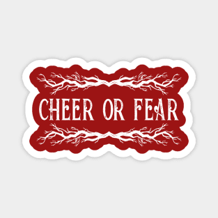 Cheer Or Fear Belsnickel Office Christmas Magnet