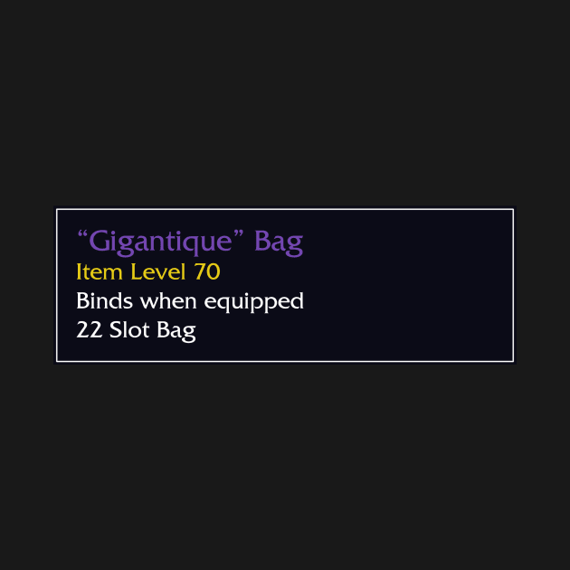 "Gigantique" Bag by snitts