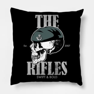 The Rifles (distressed) Pillow