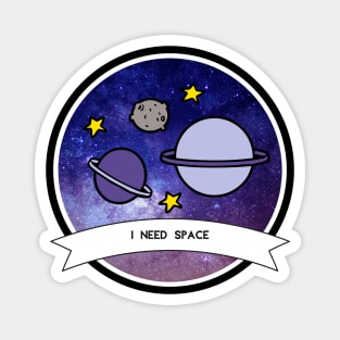 I need space design astronomy stars geek cosmic Magnet