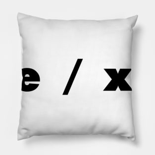 xe / xir - light Pillow