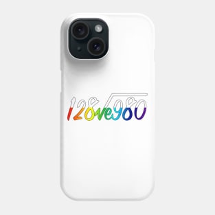 128ve980 I Love You (All Inclusive) Phone Case