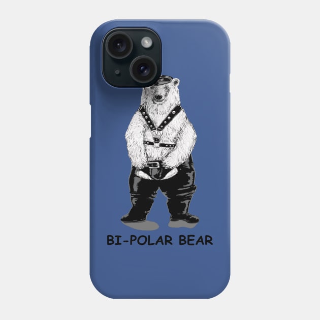 Bi-polar bear Phone Case by rlnielsen4