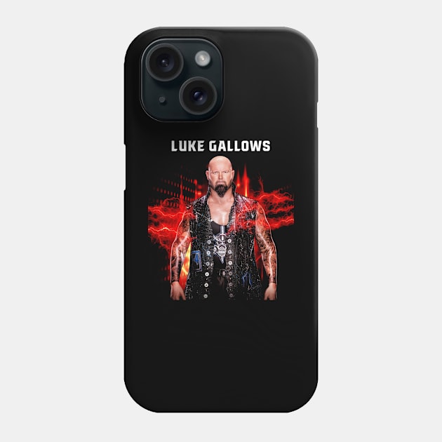 Luke Gallows Phone Case by Crystal and Diamond