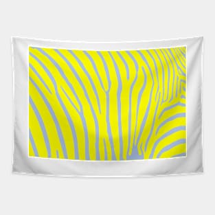 zebra Yellow Tapestry