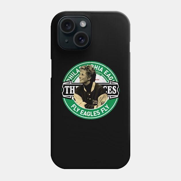 Princes Diana Fans philadelphia eagles Phone Case by modar siap