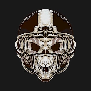 Football Skull T-Shirt