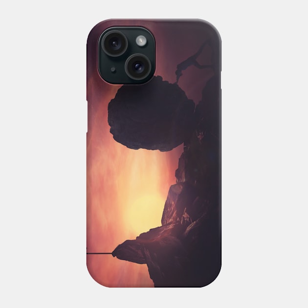 mission uphill Phone Case by 1STunningArt