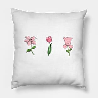 Kawaii Botanical Pillow