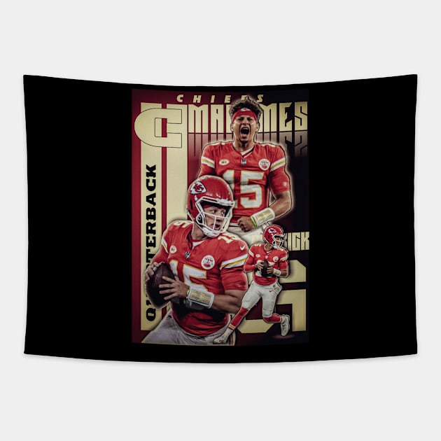 Mahomes 15 Tapestry by NFLapparel