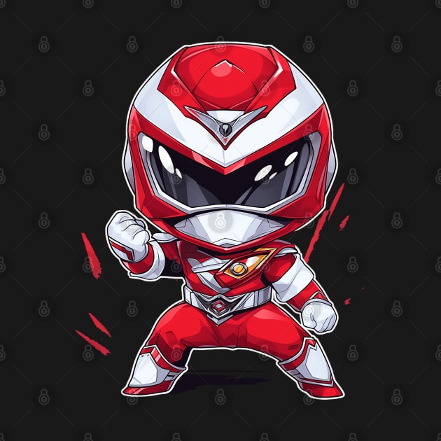 red ranger by skatermoment