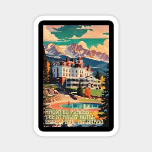 Haunted Places The Stanley Hotel Estes Park Colorado Magnet