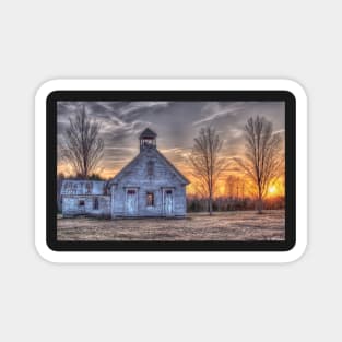 Memories of A One Room Schoolhouse Magnet