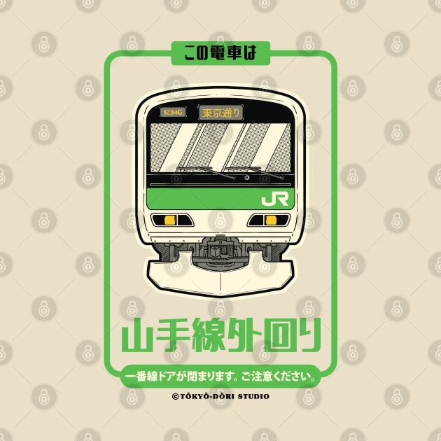 Yamanote Line by tokyodori