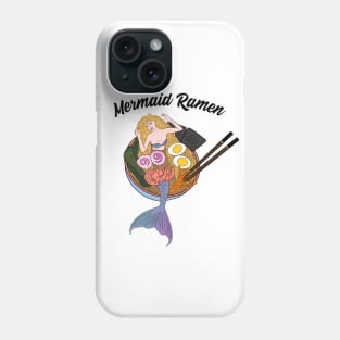 Cute Asian mermaid ramen Phone Case