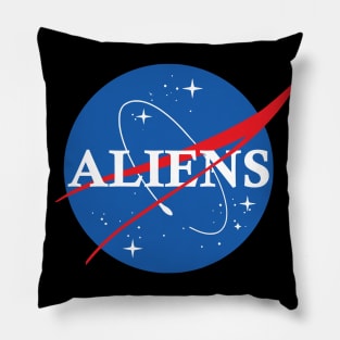 Nasa Aliens Pillow