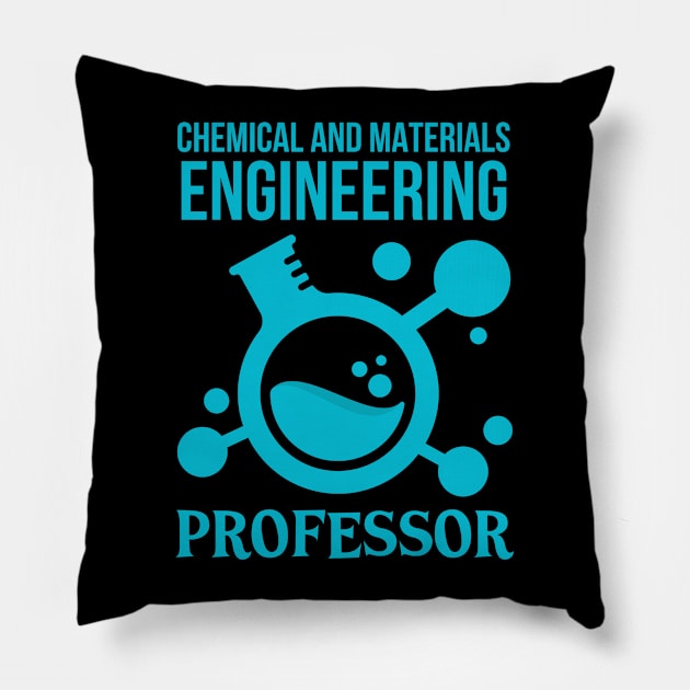 Chemical and Materials Engineering Professor Pillow by Artomino