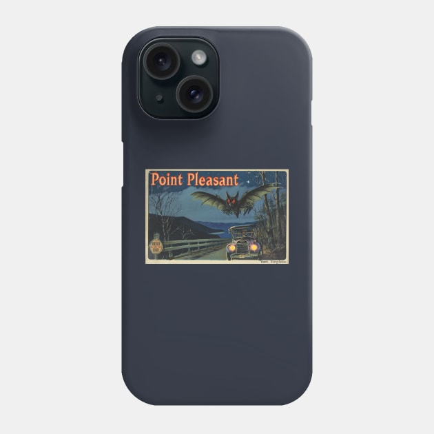 Point Pleasant Postcard Phone Case by Dead Is Not The End