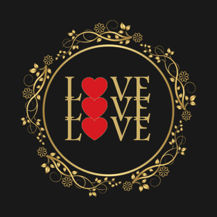 love t shirt top new design heart love sign T-Shirt