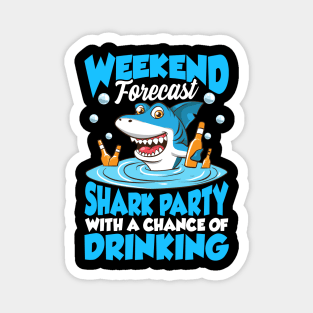 Weekend Forecast: Shark Party & Chance of Drinking Magnet