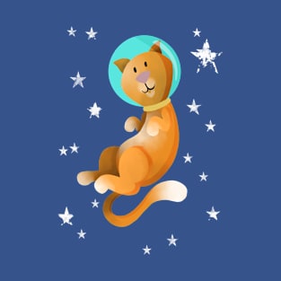 Kitty in Space T-Shirt