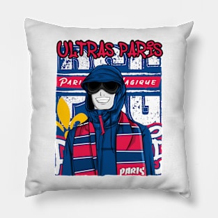 ultras paris Pillow