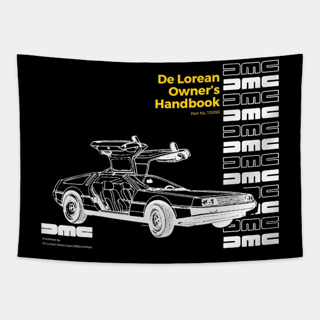 DE LOREAN OWNERS MANUAL - brochure Tapestry by Throwback Motors