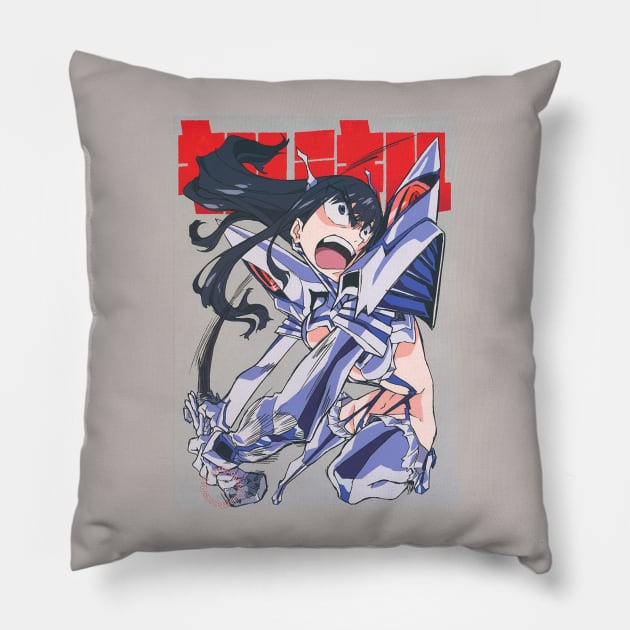 Kill la Kill (Official) Pillow by artfortheworld