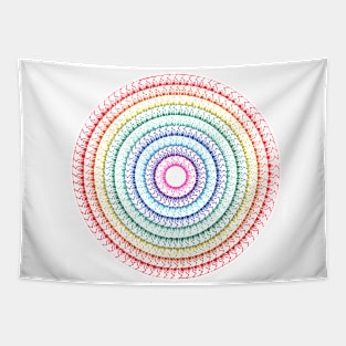 Colorful Mandala #2 Tapestry