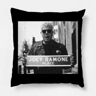 WHITE BOURDAIN PUNK ROCK PLEACE Pillow