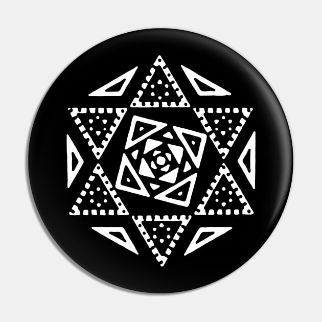 Marisa Kirisame's Sigil (Full, White) - Touhou Project Pin by SleepyFroggy