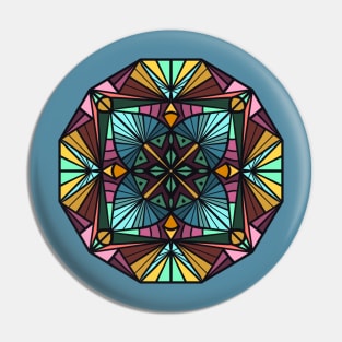 Geometric tile design Pin