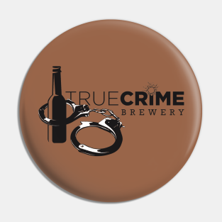 True Crime Brewery Pin - True Crime Brewery Logo by truecrimebrewery