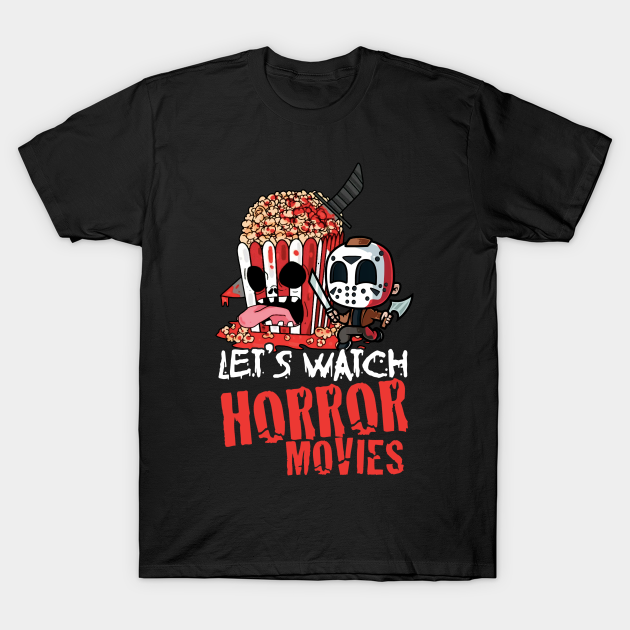 Cute Halloween Let's Watch Horror Movies Scary Movies Costume - Lets ...