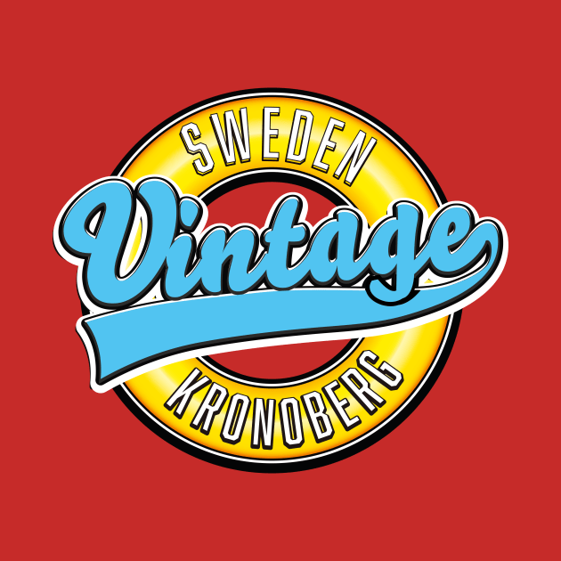 Kronoberg sweden vintage style logo by nickemporium1