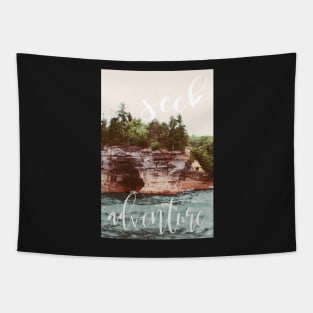 Seek Adventure Tapestry