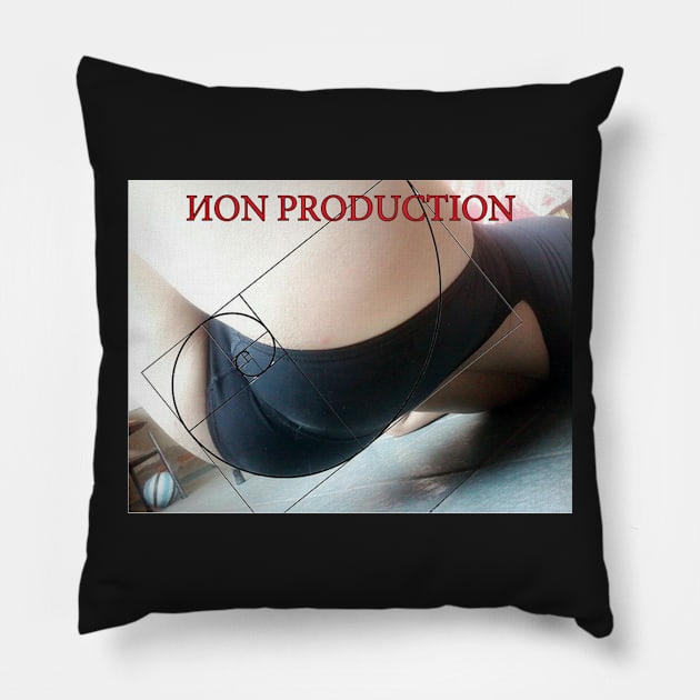 NON LOGO 27 Pillow by N0NProduction